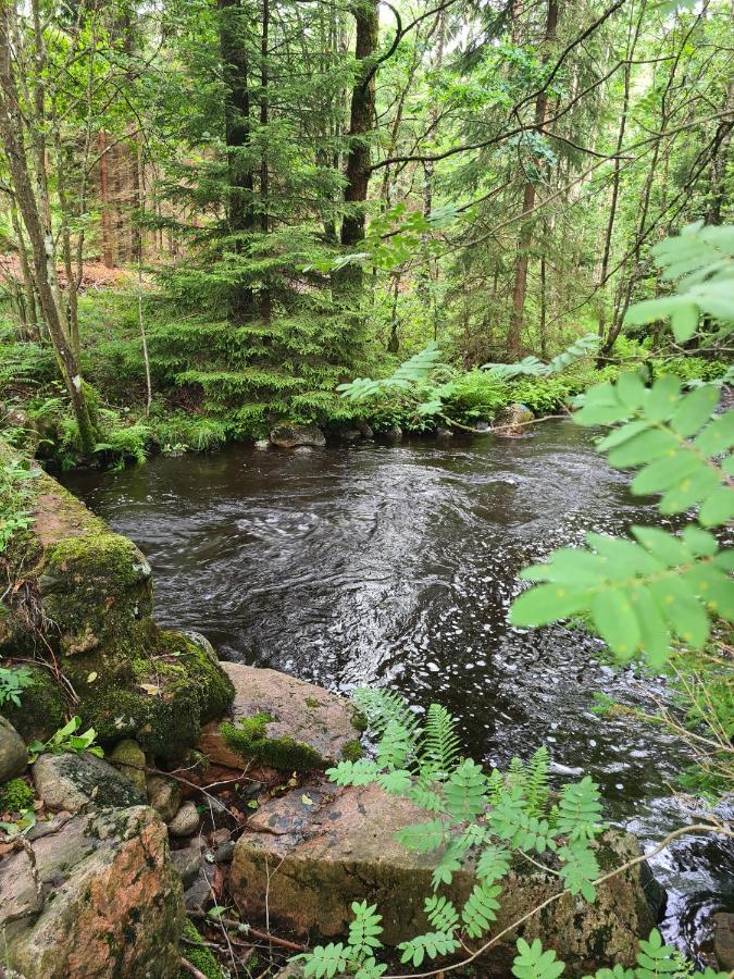 Stuga I Naturen Simlångsdalen المظهر الخارجي الصورة